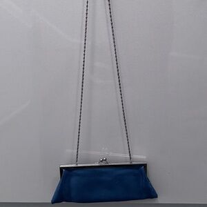 Satin Pouch Clutch Bag